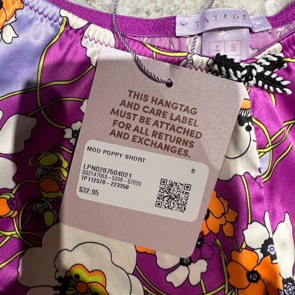 Savage X Fenty Mod Poppy Unlined Lace Balconette Bra and Short Set - Picture 6 of 6